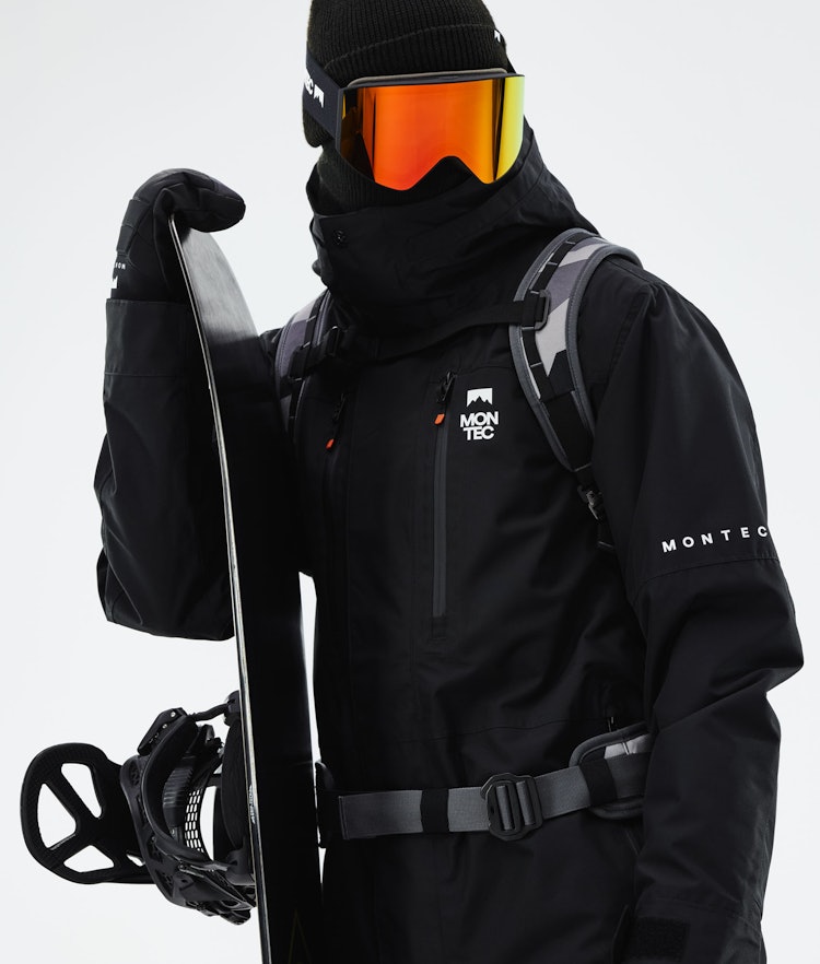 Montec Fawk 2021 Snowboardjakke Herre Black