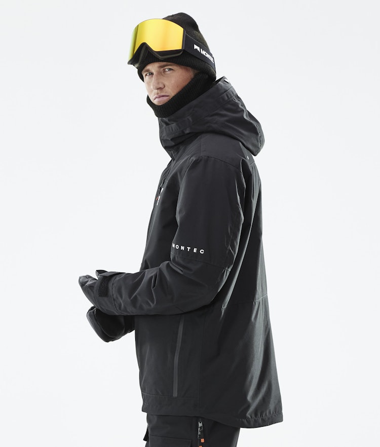 Montec Fawk 2021 Ski Jacket Men Orange/Black, Montecwear.com