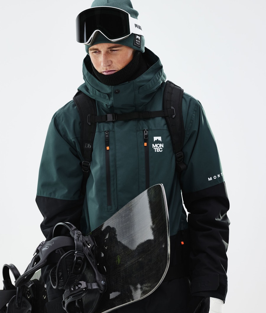 Fawk 2021 Snowboard jas Heren Dark Atlantic/Black Renewed