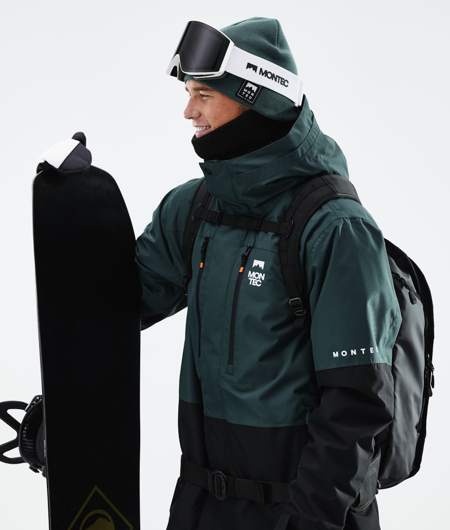 Montec Fawk 2021 Veste Snowboard Homme Dark Atlantic/Black