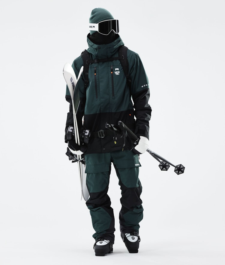 Fawk 2021 Ski jas Heren Dark Atlantic/Black