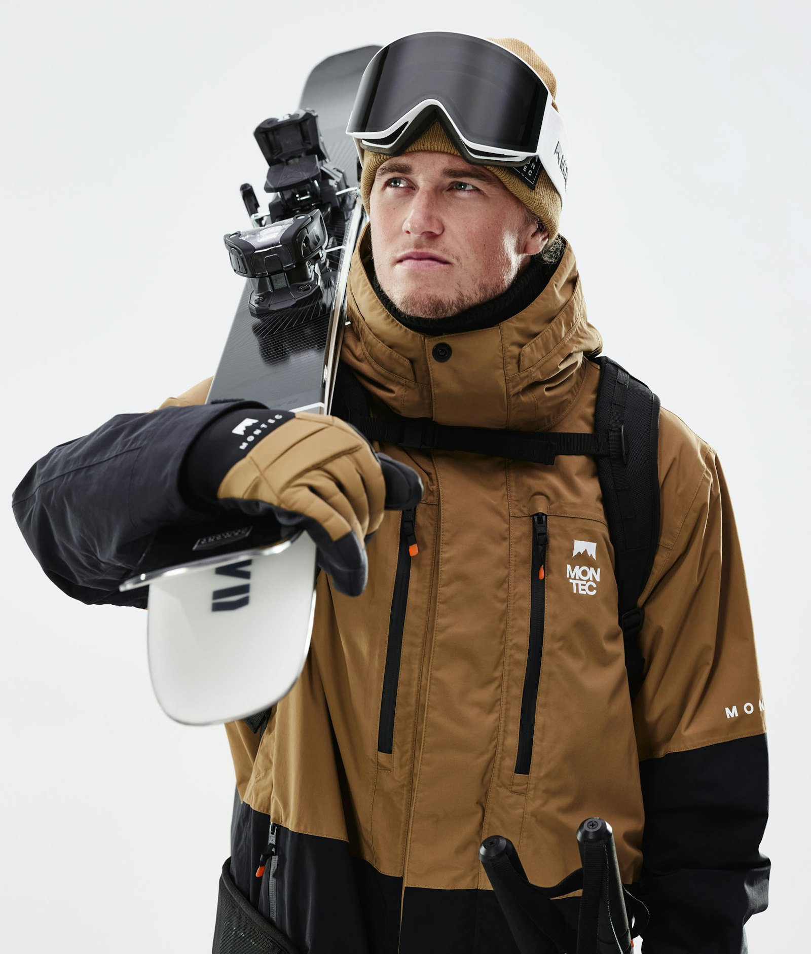 Fawk 2021 Veste de Ski Homme Gold/Black