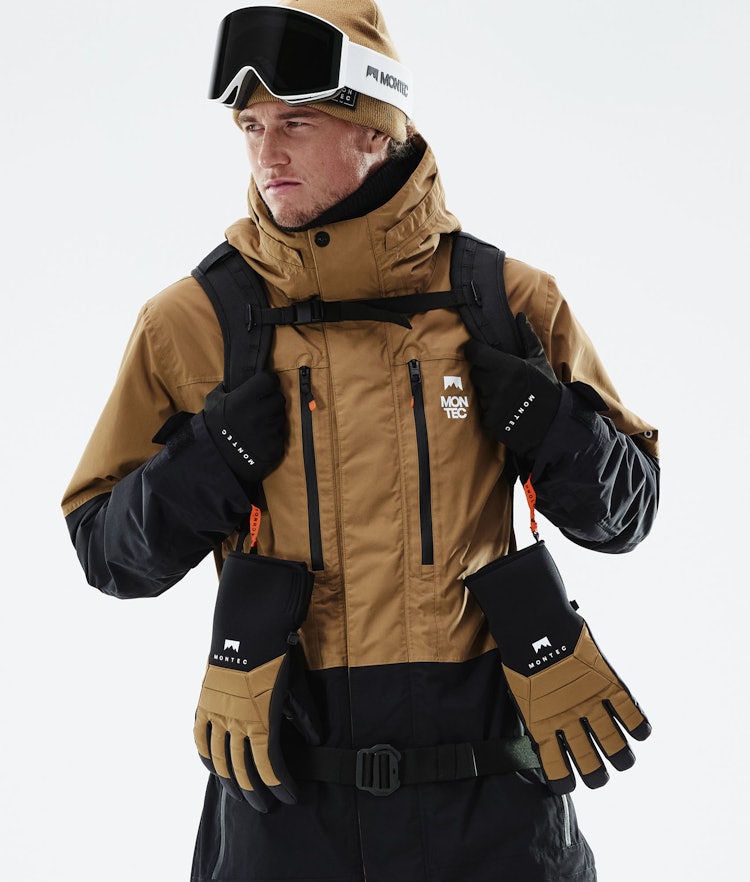 Fawk 2021 Snowboard Jacket Men Gold/Black, Image 3 of 12