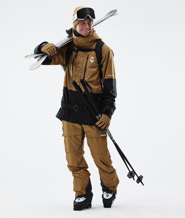 Fawk 2021 Veste de Ski Homme Gold/Black