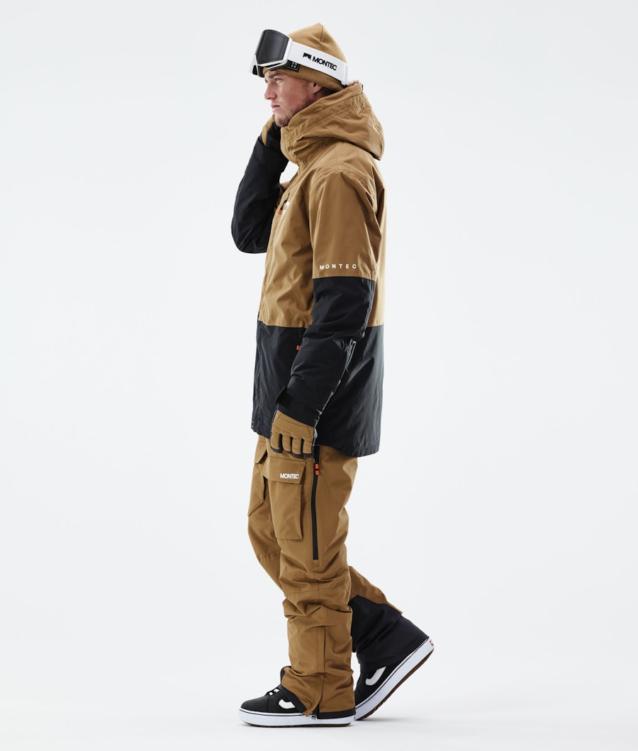 Montec Fawk 2021 Veste Snowboard Homme Gold/Black