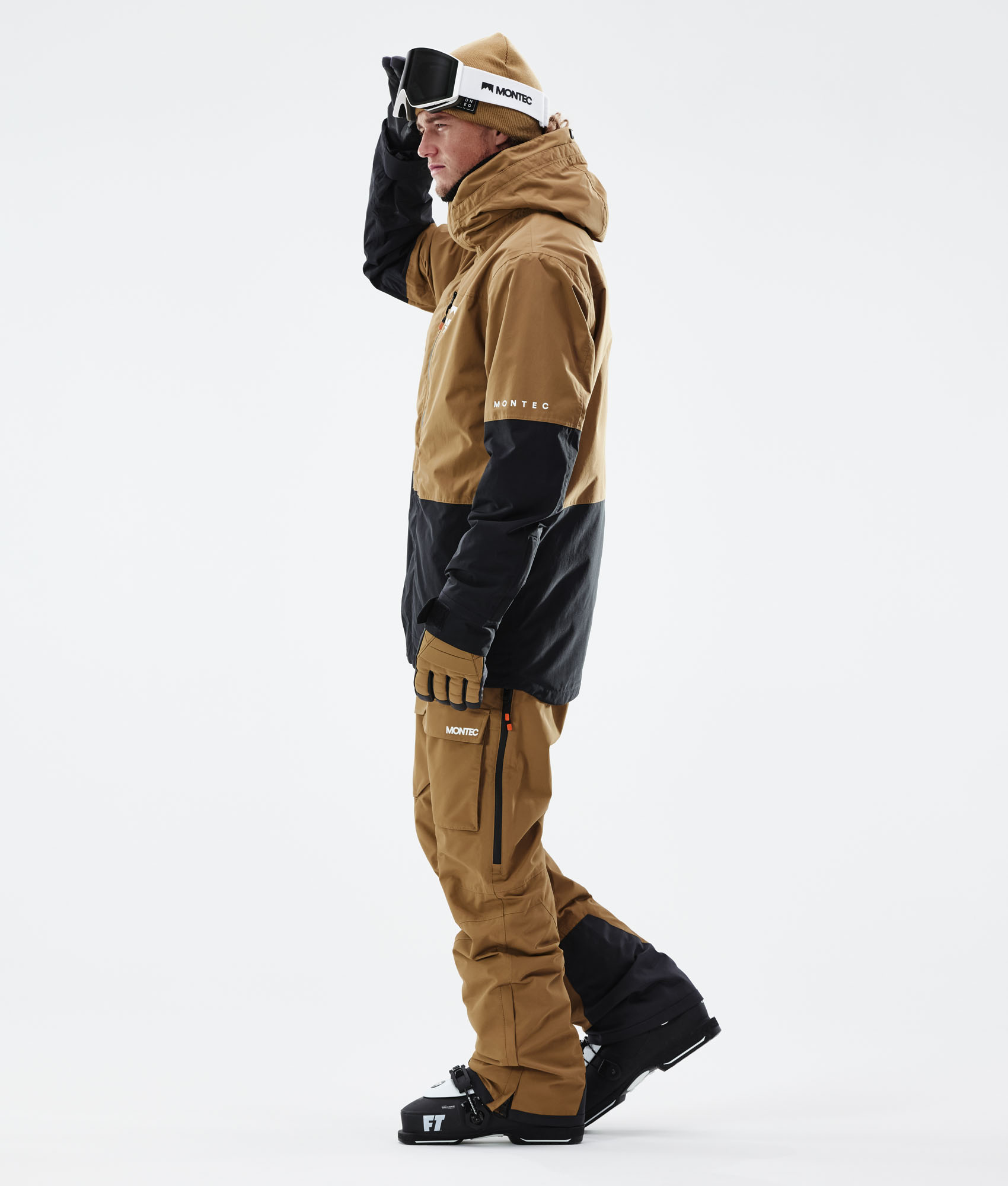 Montec Fawk 2021 Men's Ski Jacket Gold/Black