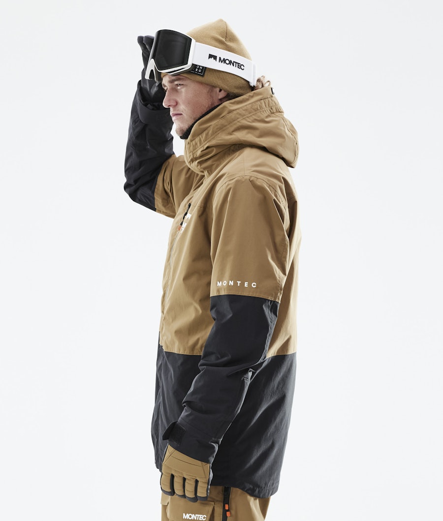 Montec Fawk 2021 Veste Snowboard Homme Gold/Black