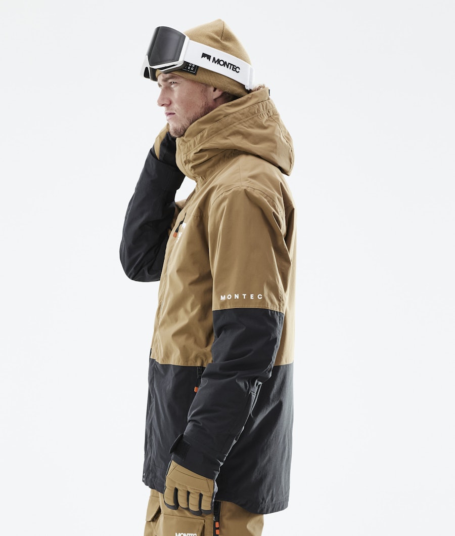 Fawk 2021 スキージャケット メンズ Gold/Black