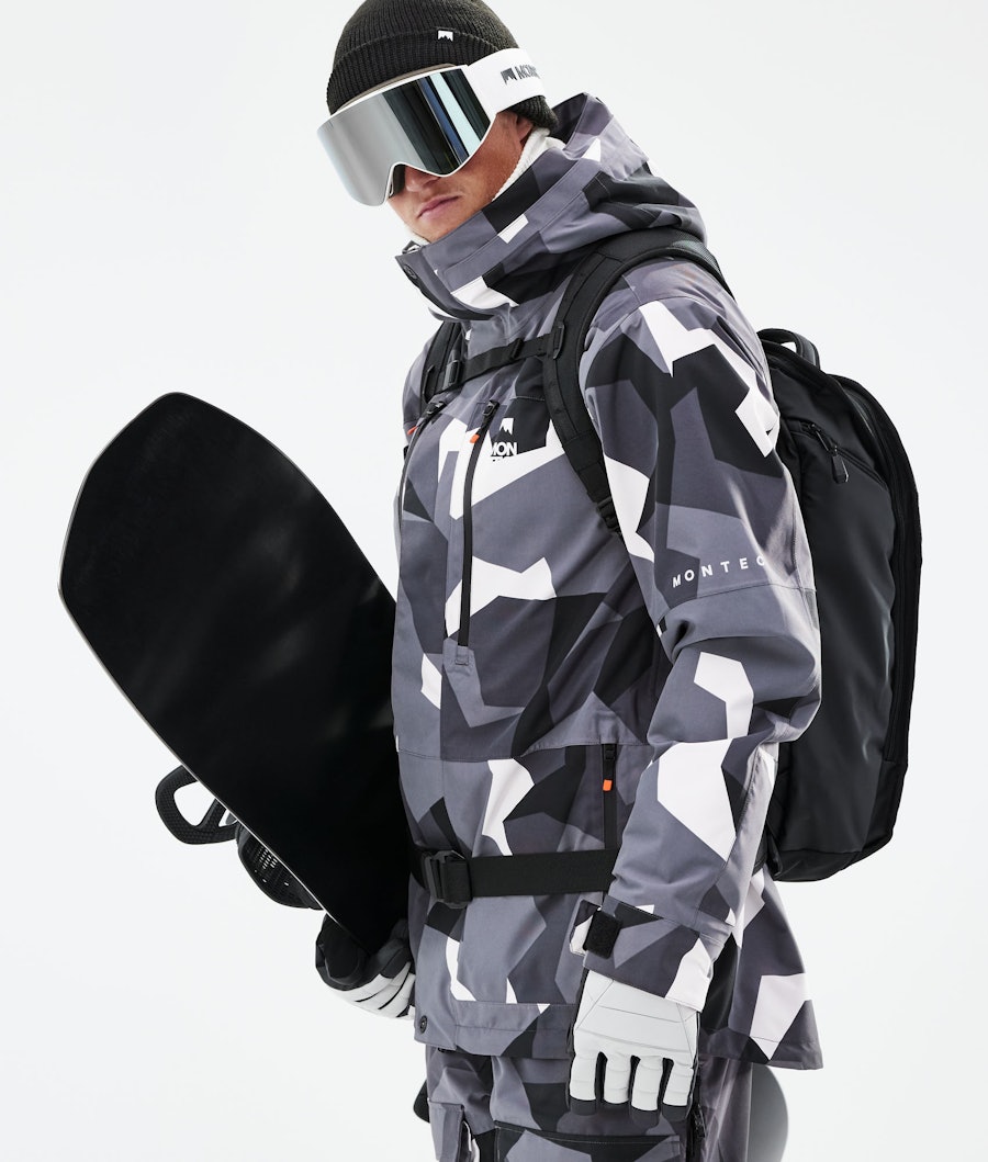 Montec Fawk 2021 Men's Snowboard Jacket Arctic Camo