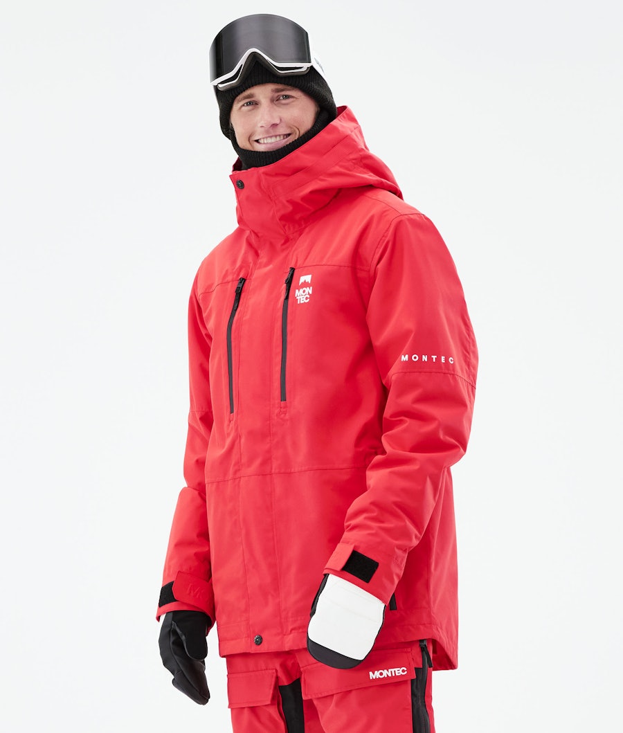 Fawk Snowboard Jacket Men Red