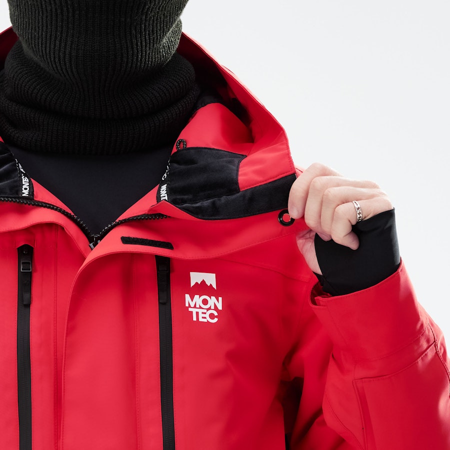 Montec Fawk 2021 Ski Jacket Men Red | Montecwear