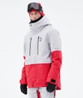 Montec Fawk 2021 Ski Jacket Men Light Grey/Red, Image 1 of 11