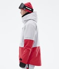 Fawk 2021 Ski jas Heren Light Grey/Red