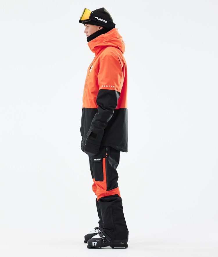 Fawk 2021 Ski Jacket Men Orange/Black, Image 5 of 11