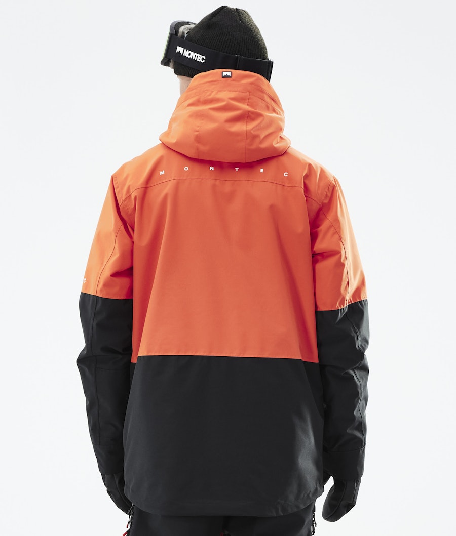 Fawk 2021 Snowboard Jacket Men Orange/Black