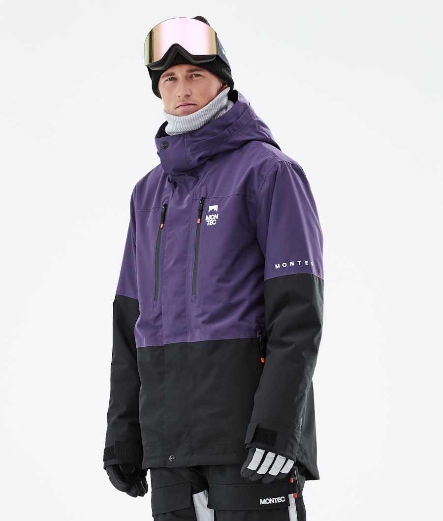 Fawk Ski Jacket Men Purple/Black