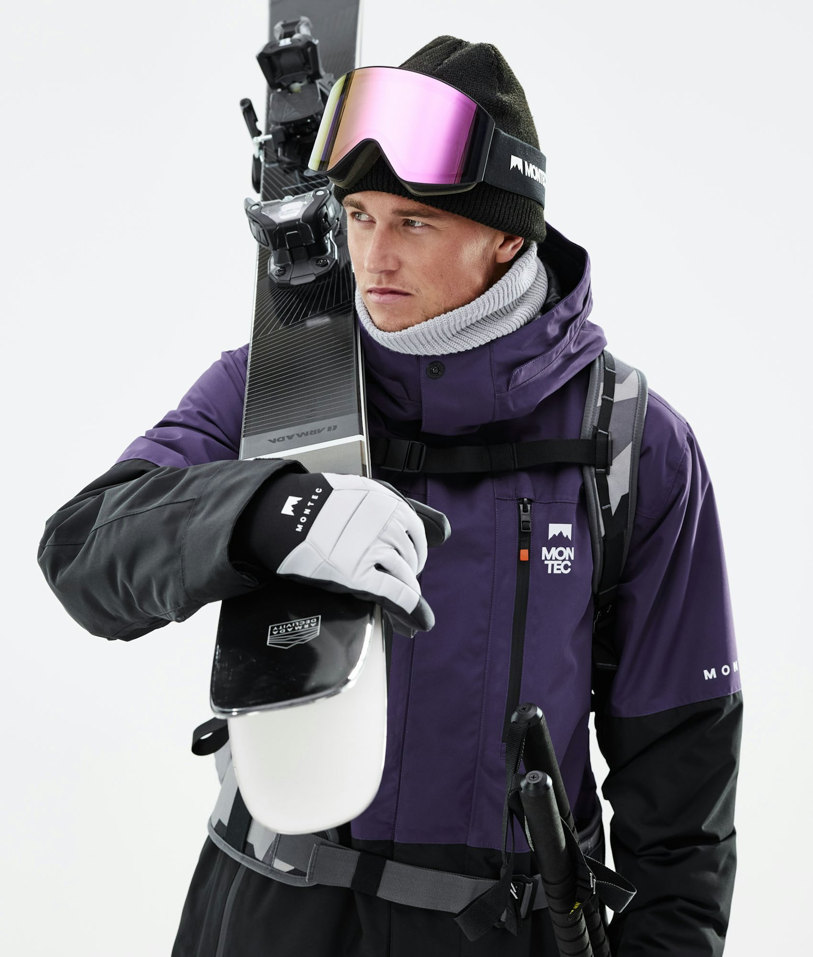 Montec Fawk 2021 Skijacke Herren Purple/Black