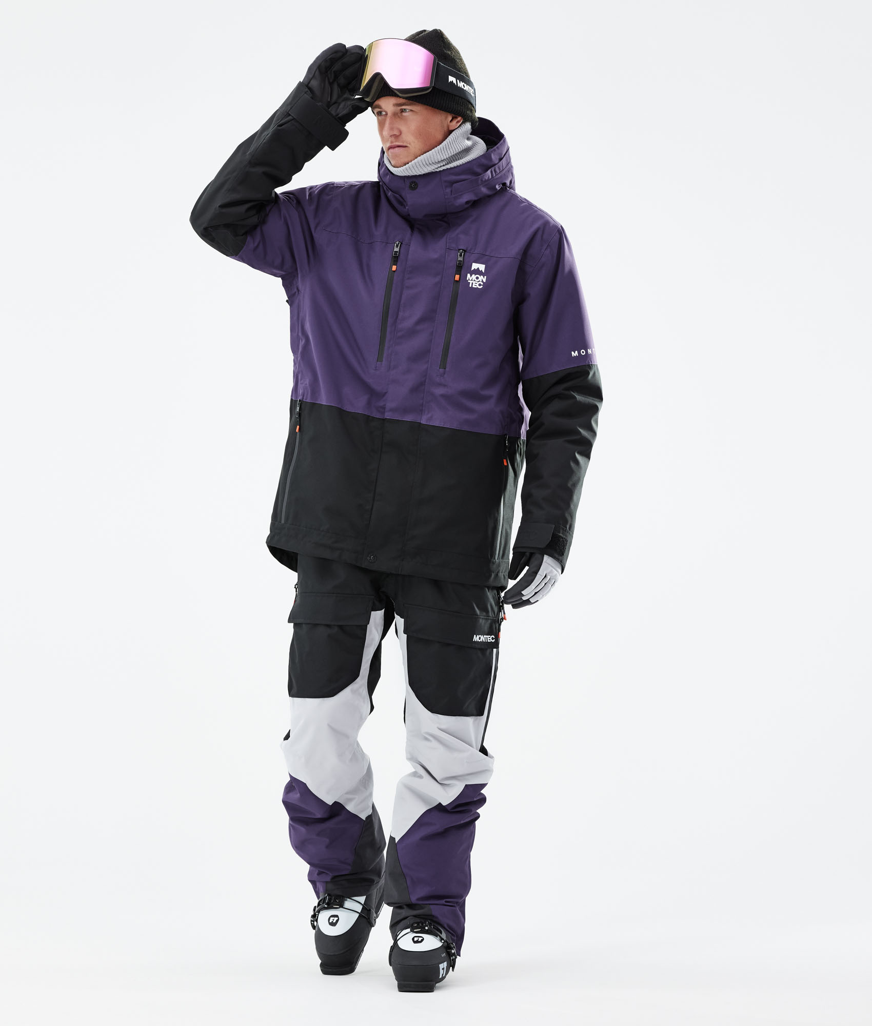 Mens purple shop ski jacket