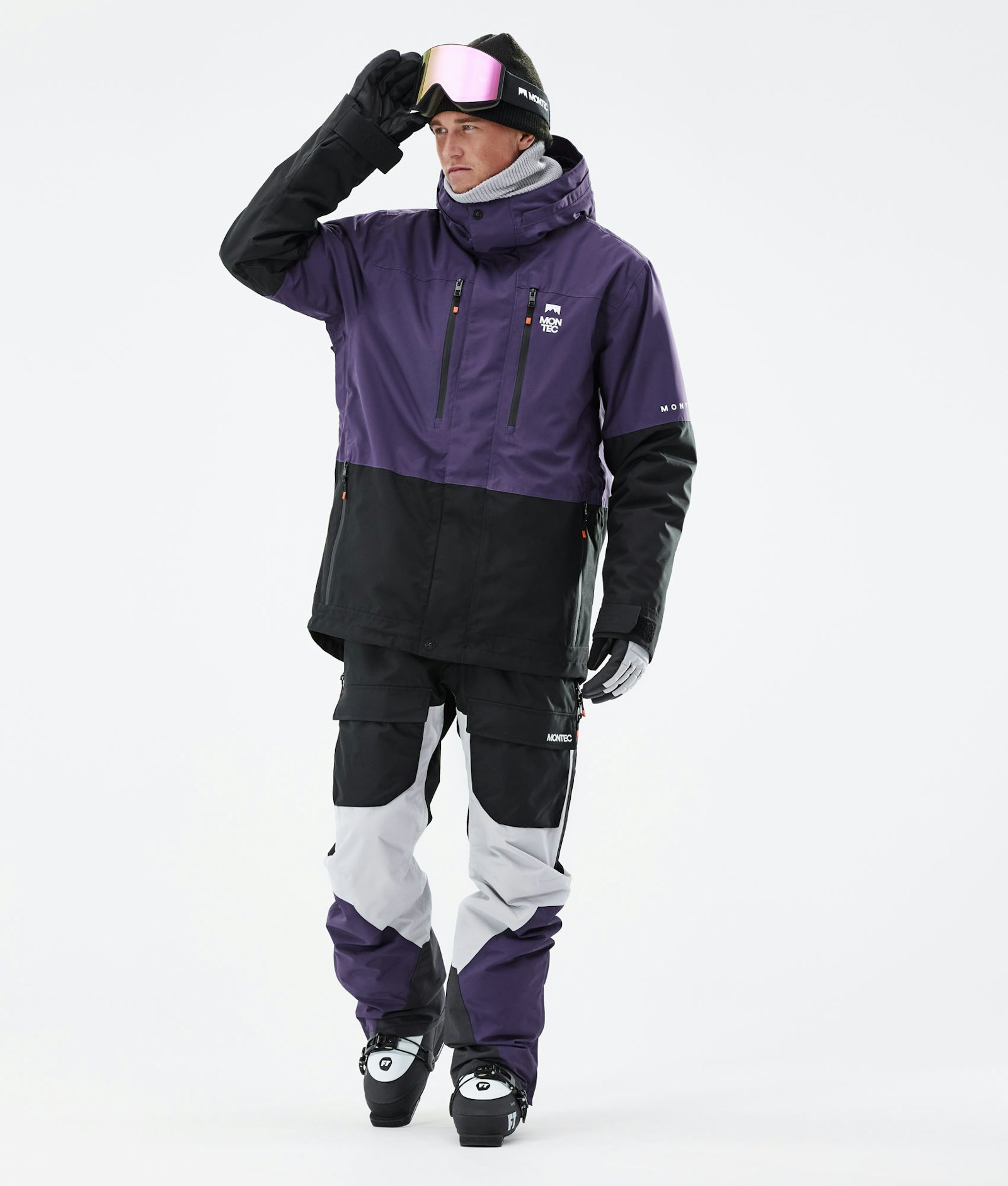 Fawk 2021 Skijacke Herren Purple/Black