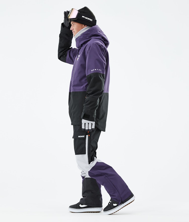 Fawk 2021 スノーボードジャケット メンズ Purple/Black
