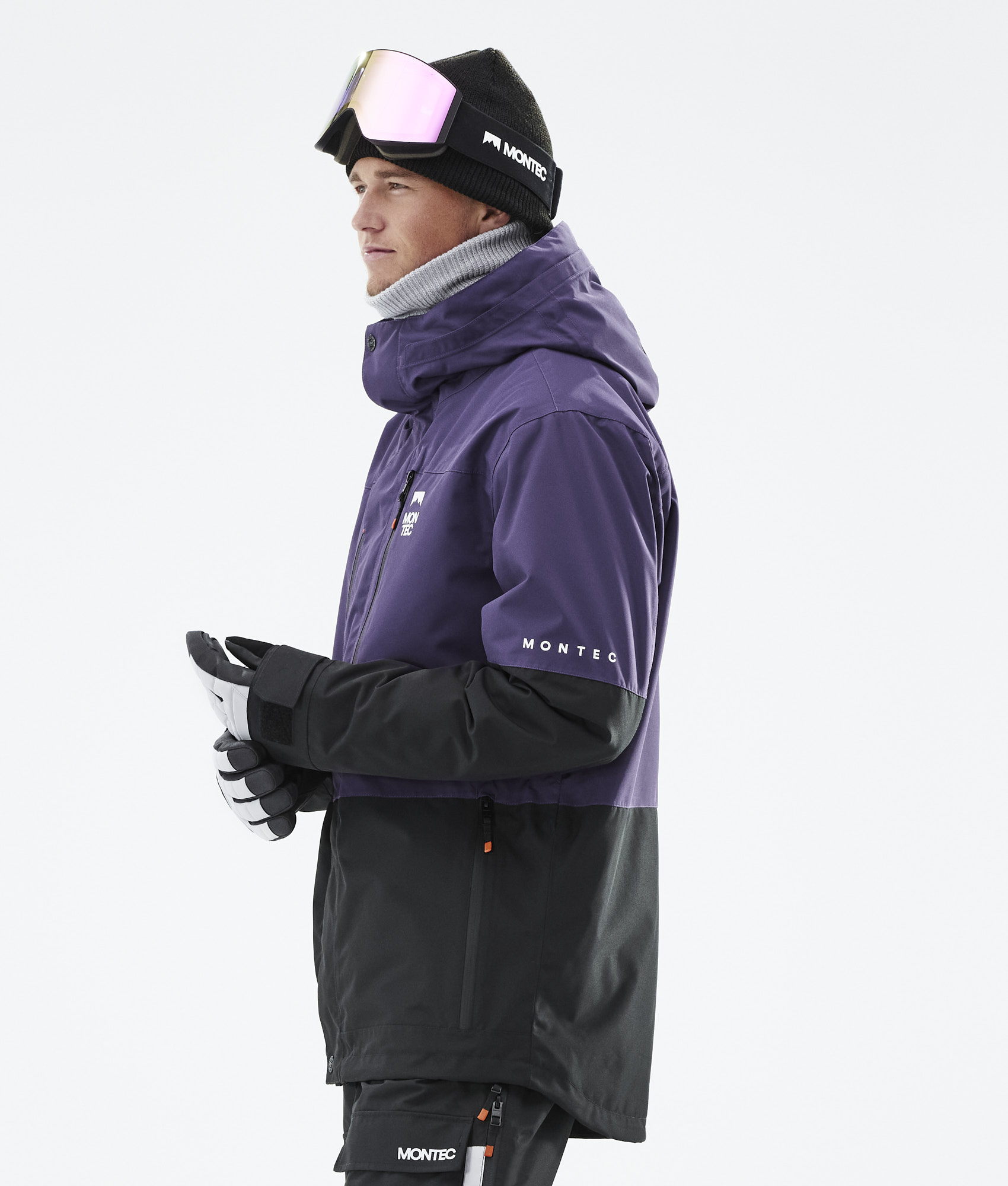 Mens purple store snowboard jacket