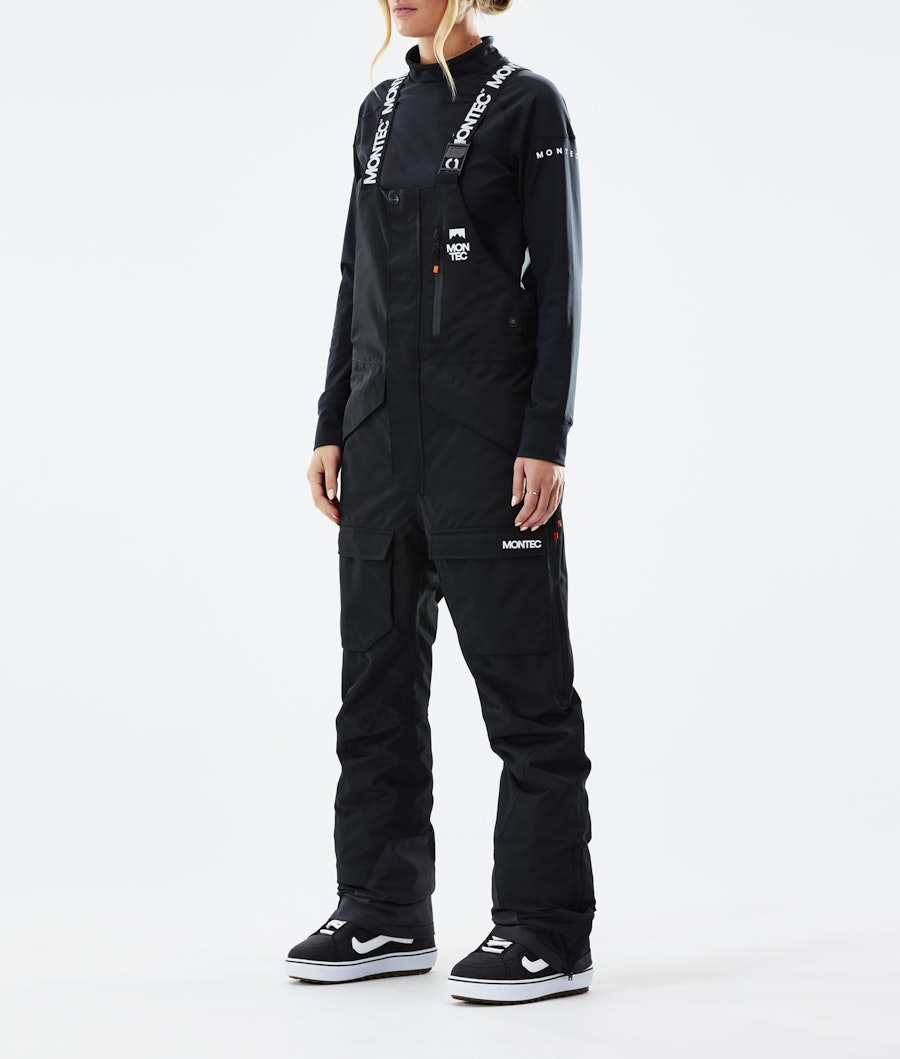 Montec Fawk W Pantalon de Snowboard Black
