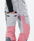 Fawk W 2021 Pantalones Esquí Mujer Light Grey/Pink/Light Pearl