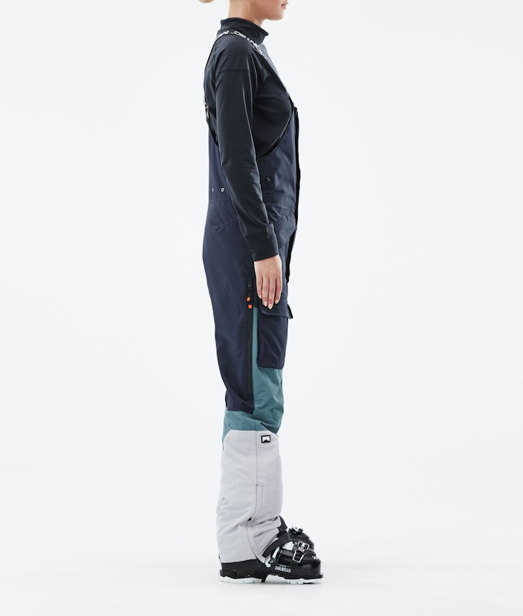 Montec Fawk W 2021 Pantalon de Ski Femme Marine/Atlantic/Light Grey