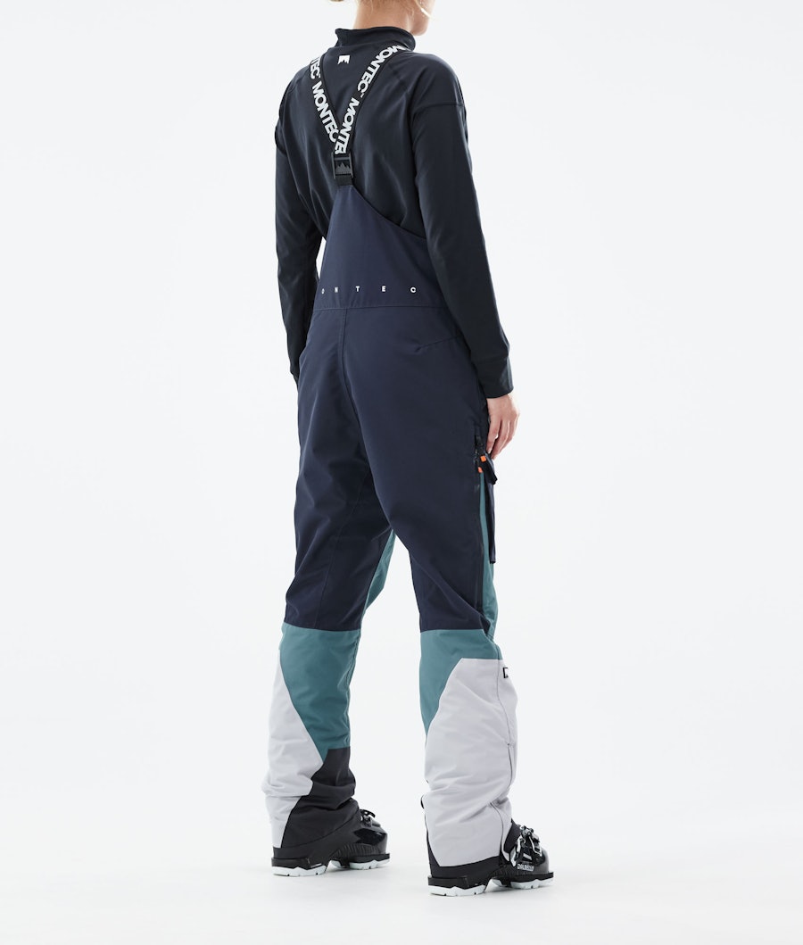 Fawk W 2021 Pantalon de Ski Femme Marine/Atlantic/Light Grey