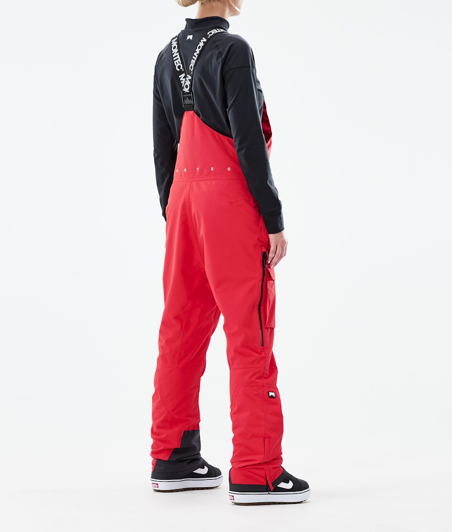 Montec Fawk W 2021 Women's Snowboard Pants Red