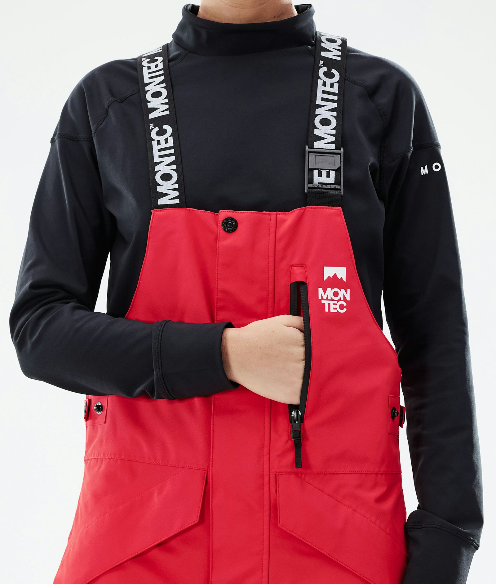 Montec Fawk W 2021 Pantalon de Snowboard Femme Red Renewed, Image 5 sur 6