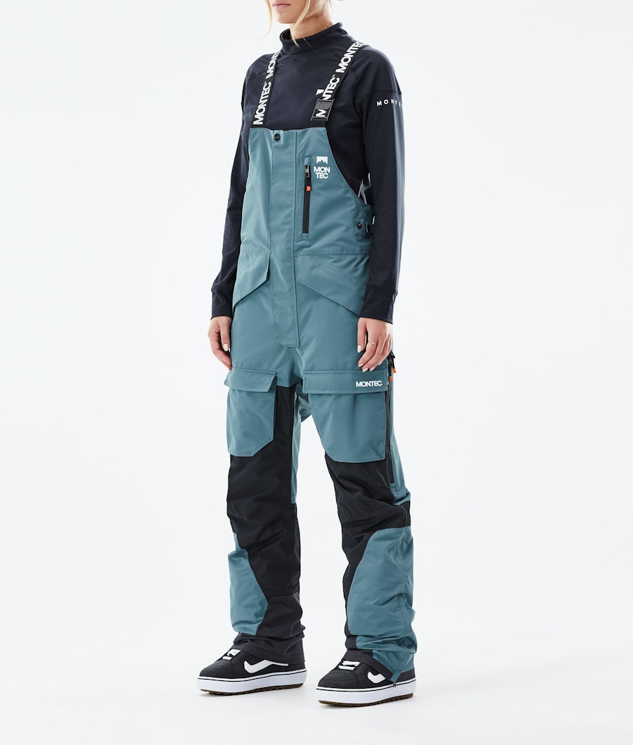 Montec Fawk W Pantalon de Snowboard Atlantic/Black