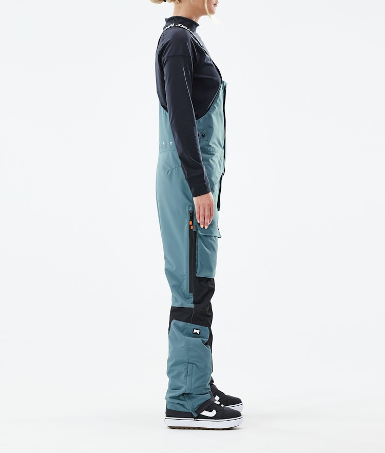 Fawk W 2021 Pantalon de Snowboard Femme Atlantic/Black