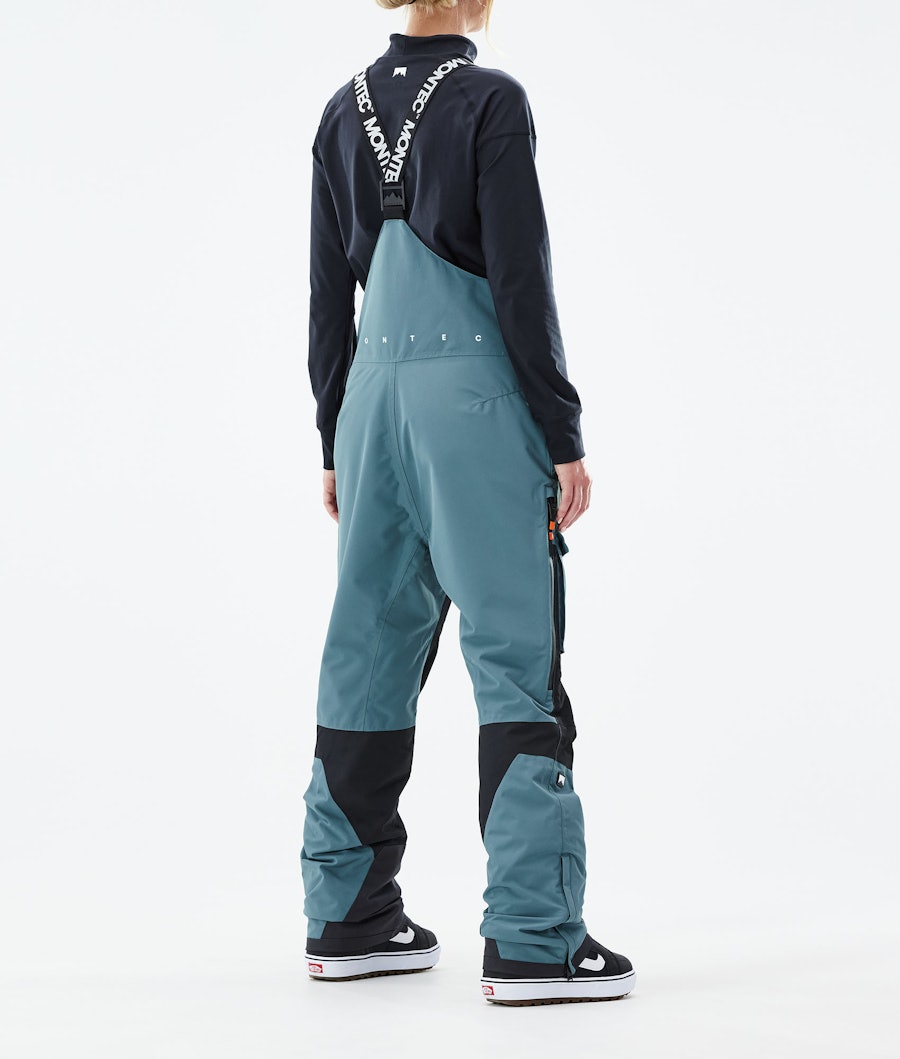 Fawk W 2021 Pantalon de Snowboard Femme Atlantic/Black Renewed