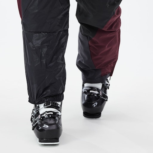 Montec Fawk W 2020 Pantalones Esquí Mujer Burgundy/Black - Color Burdeos