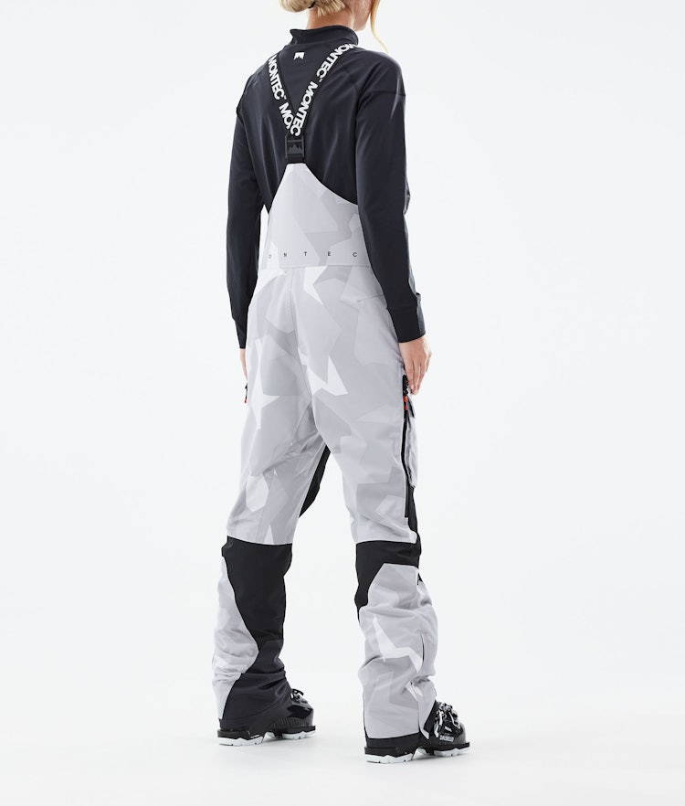 Fawk W 2021 Pantalon de Ski Femme Snow Camo/Black