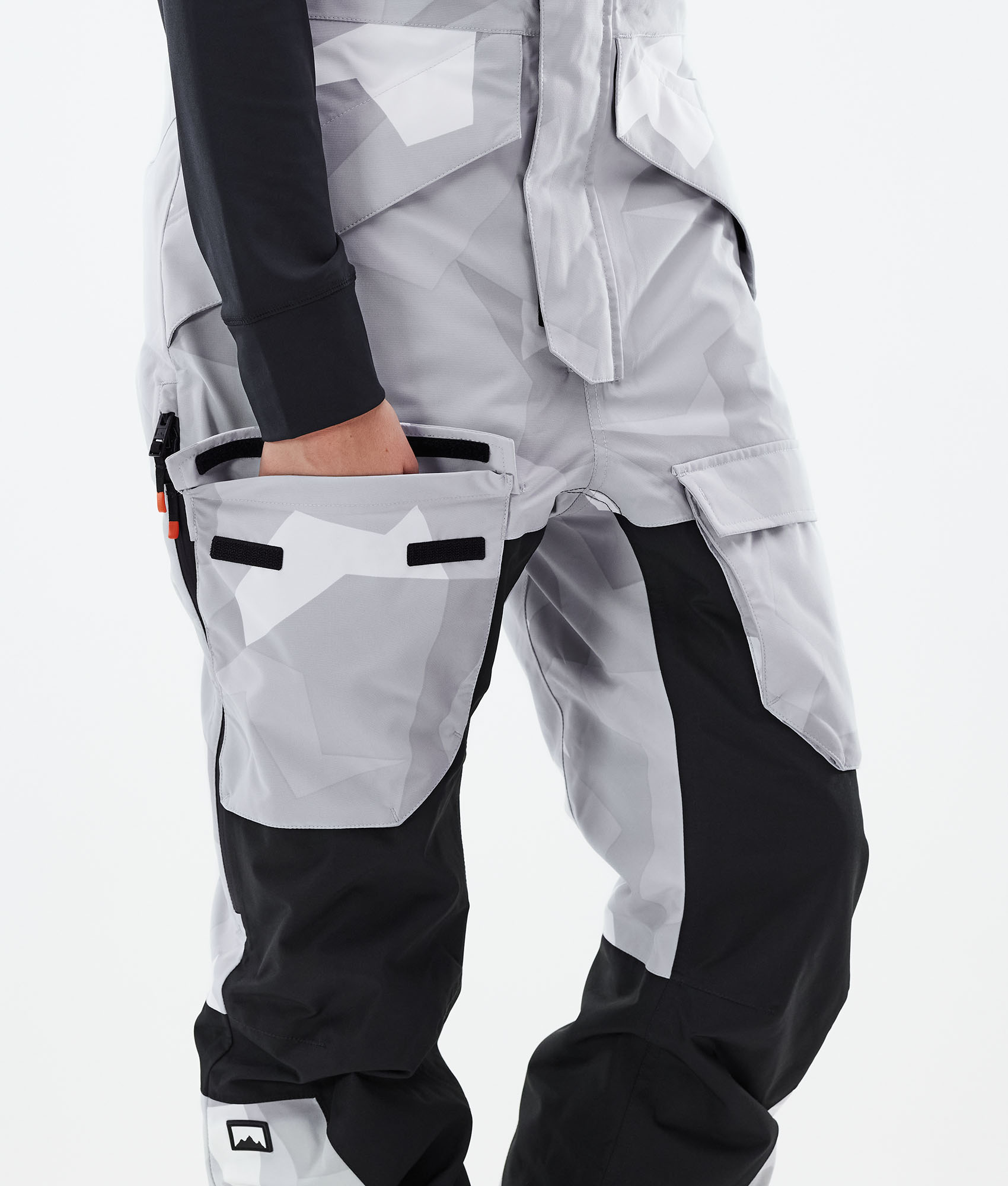 White camo clearance ski pants