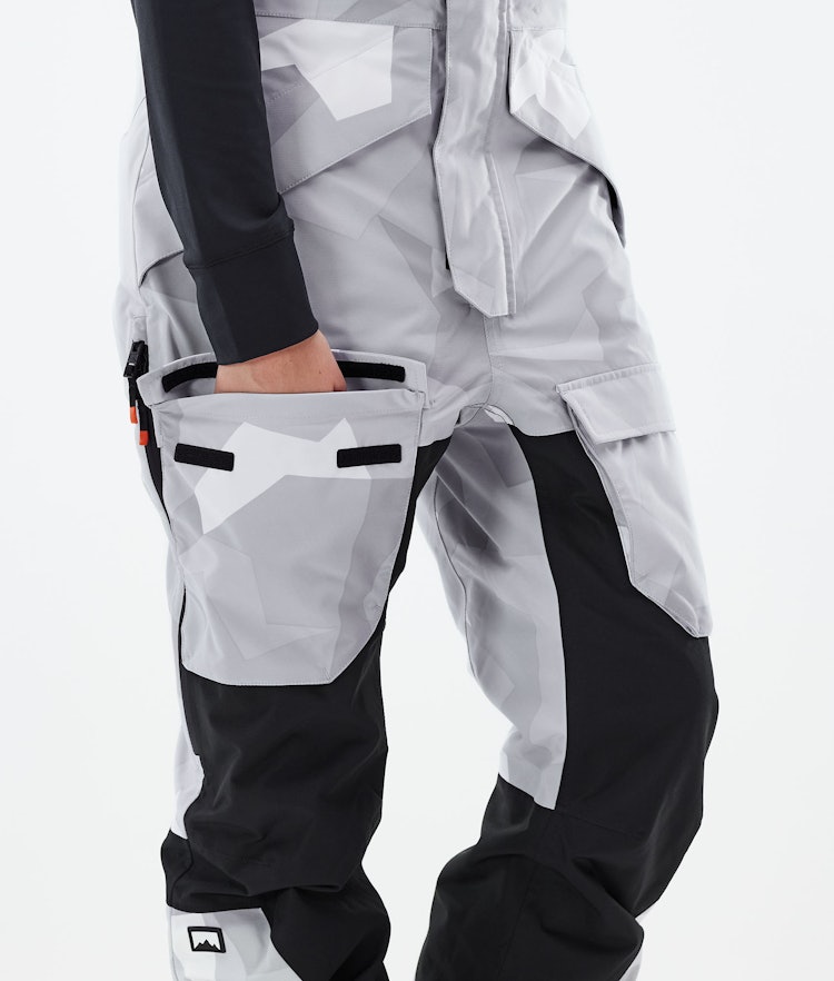 Montec Fawk W 2021 Spodnie Narciarskie Kobiety Snow Camo/Black, Zdjęcie 6 z 6