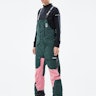 Montec Fawk W Pantalon de Ski Dark Atlantic/Pink