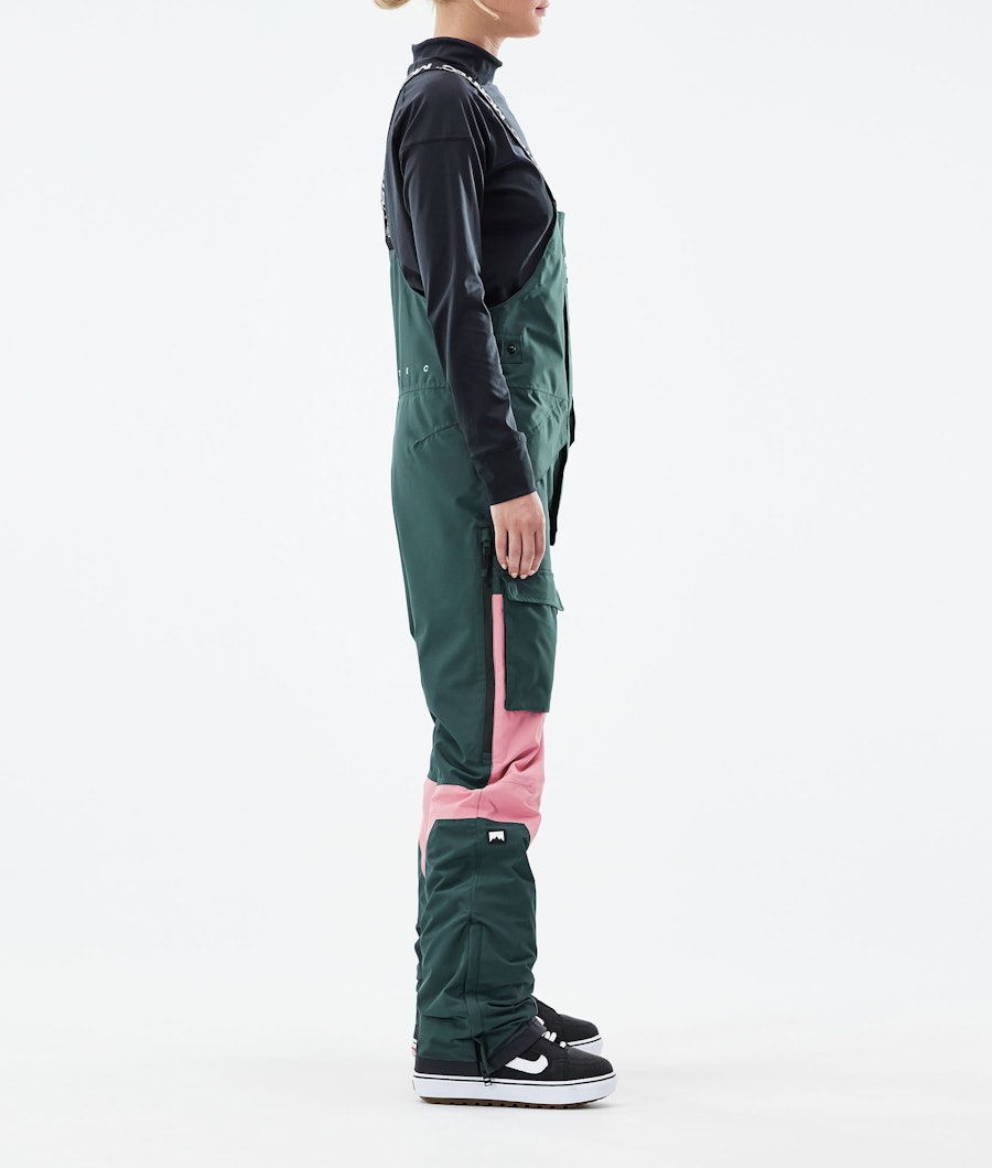 Fawk W 2021 Pantalon de Snowboard Femme Dark Atlantic/Pink