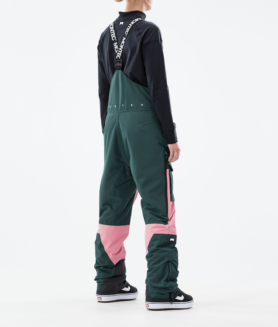 Fawk W 2021 Pantalon de Snowboard Femme Dark Atlantic/Pink