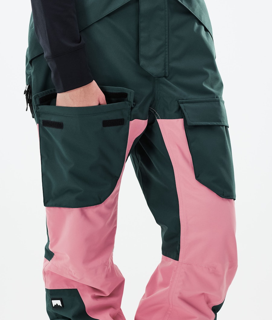 Montec Fawk W Women's Ski Pants Dark Atlantic/Pink