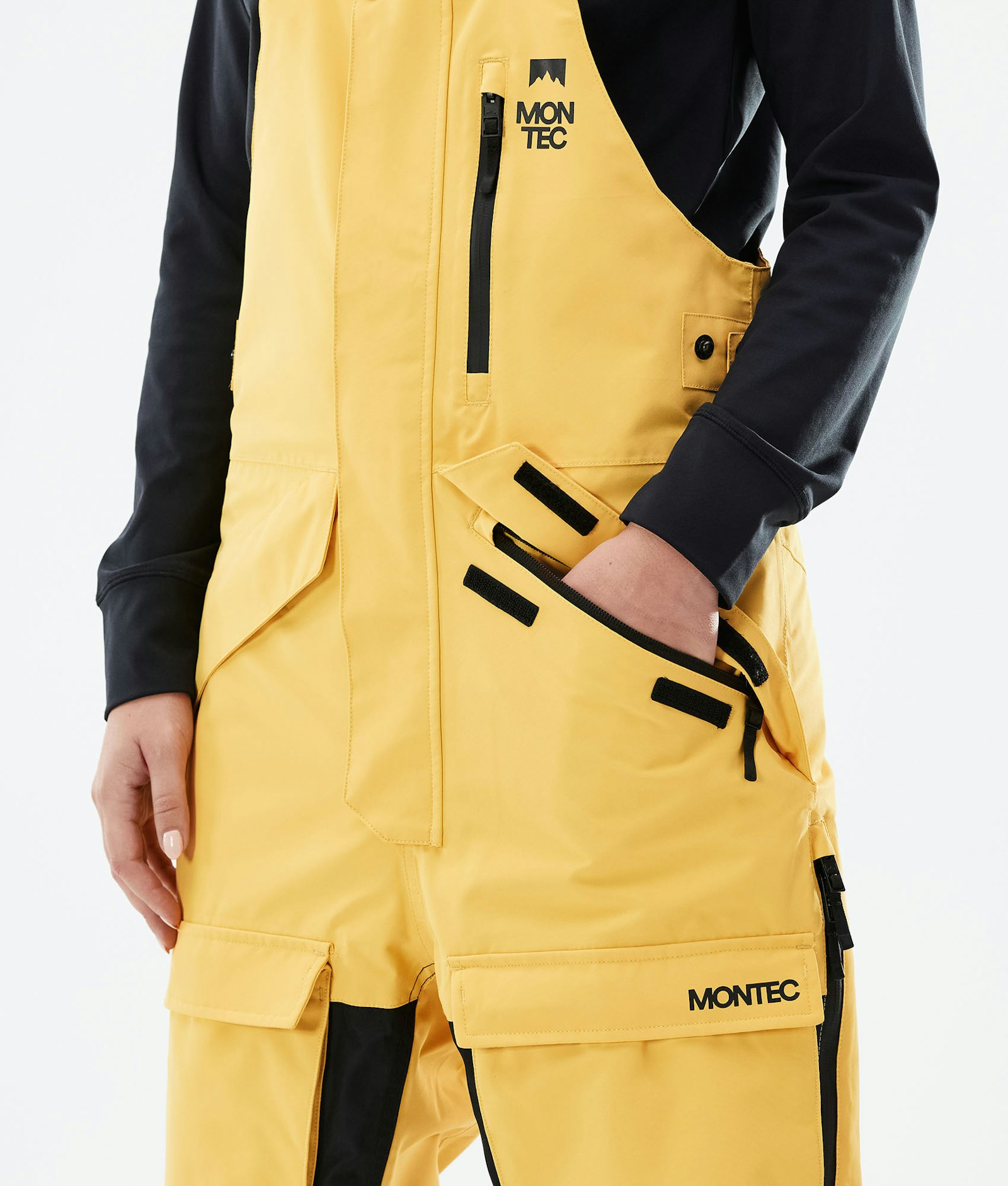 Montec Fawk W 2021 Snowboard Pants Women Yellow/Black