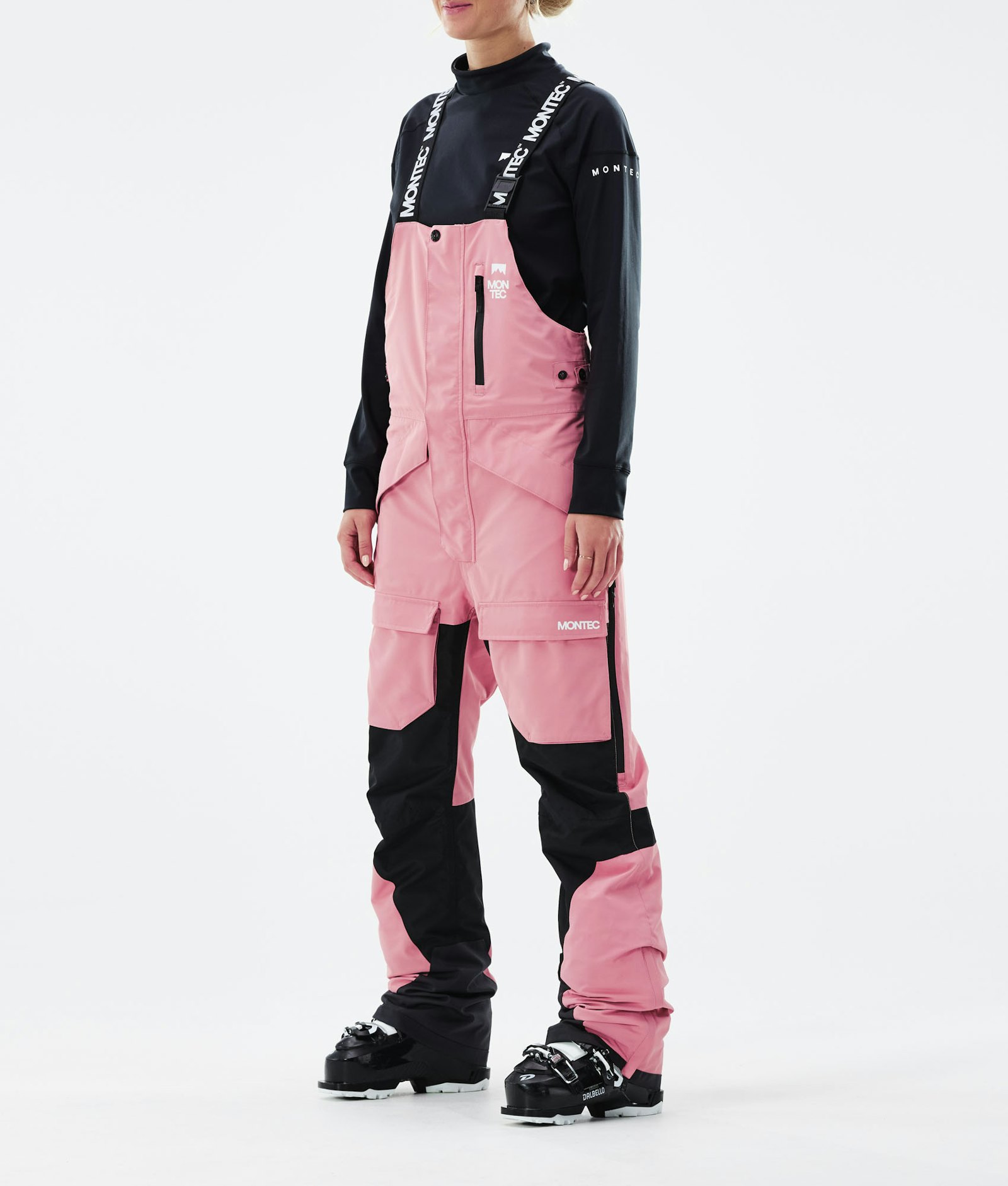 Fawk W 2021 Pantalon de Ski Femme Pink/Black