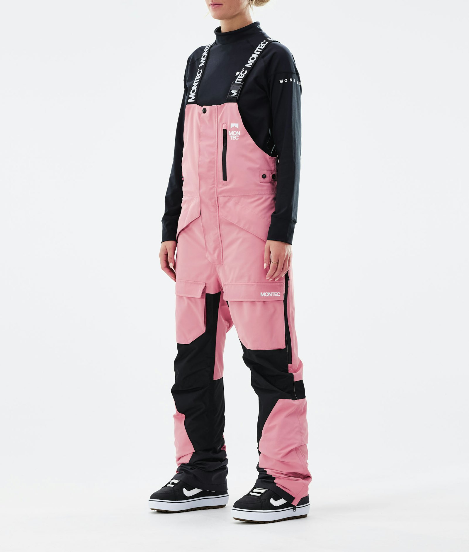 Montec Fawk W 2021 Lumilautailuhousut Naiset Pink/Black