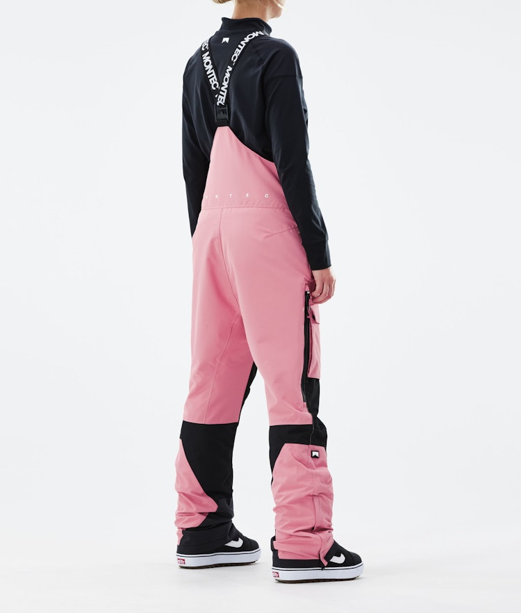 Fawk W 2021 Snowboardhose Damen Pink/Black, Bild 3 von 6