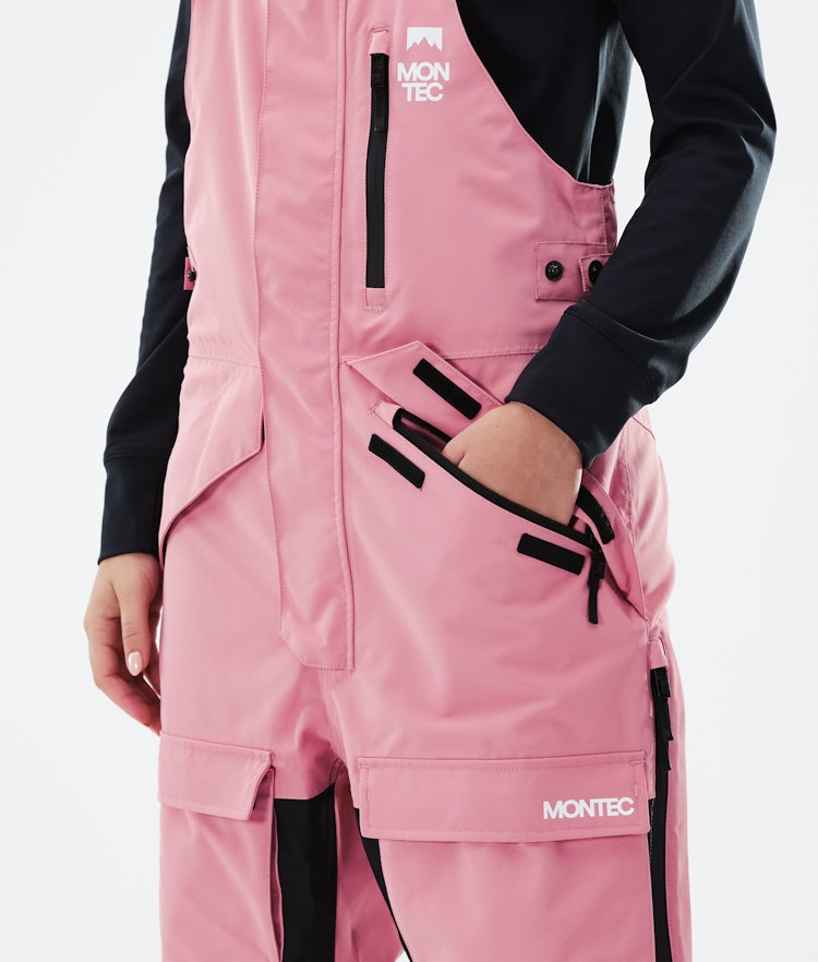 Fawk W 2021 Snowboardhose Damen Pink/Black, Bild 4 von 6