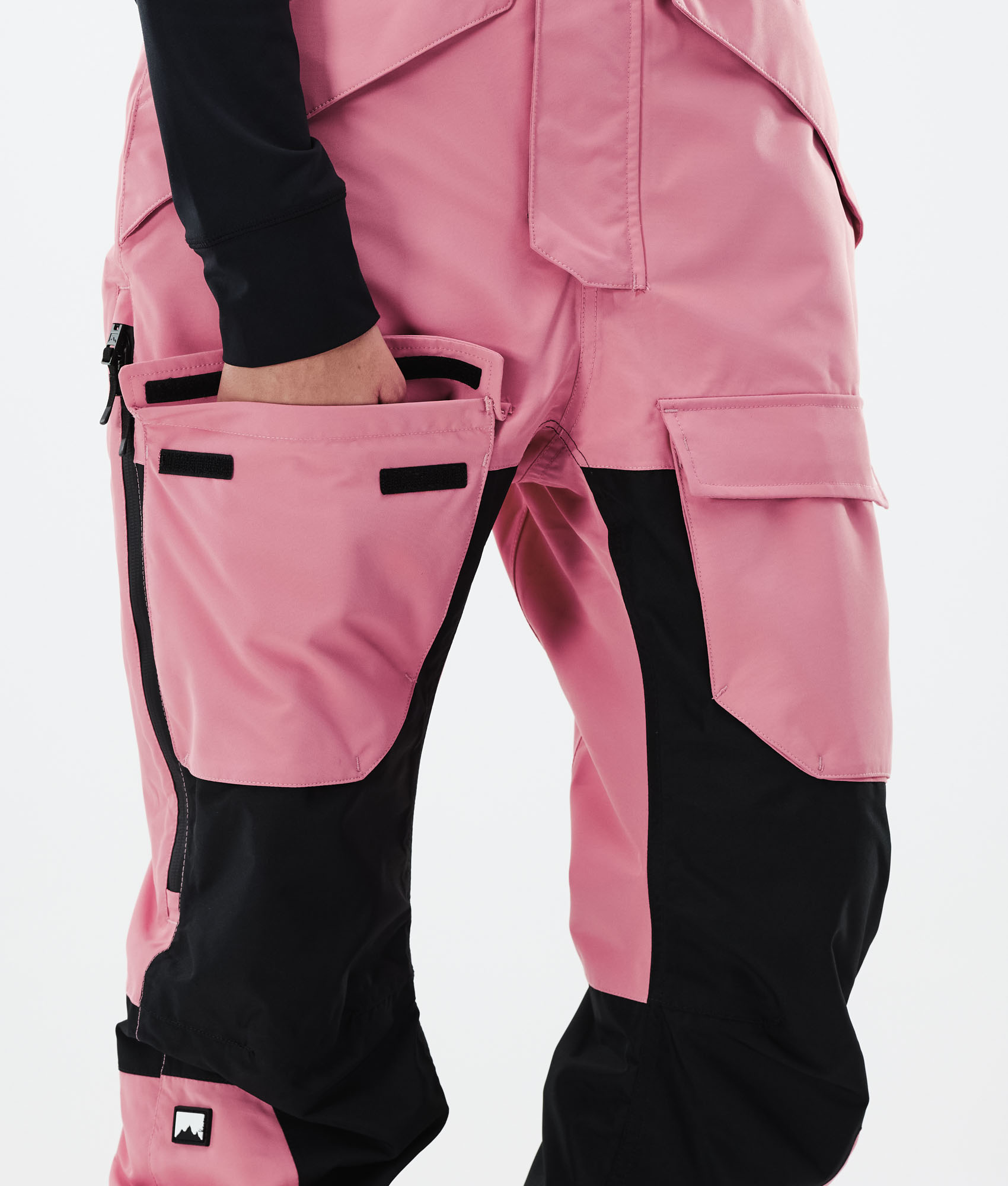 Fawk W Ski Pants Pink/Black 