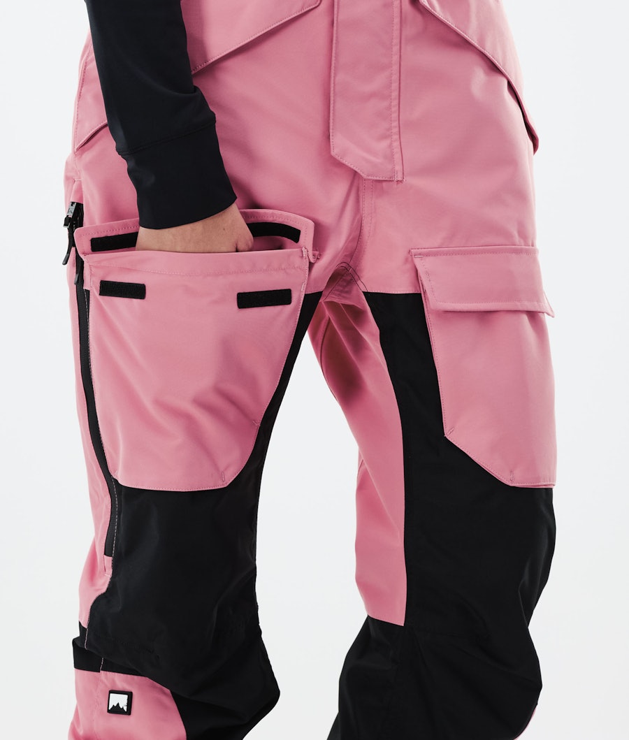 Montec Fawk W 2021 Women's Ski Pants Pink/Black