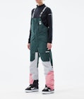 Montec Fawk W 2021 Pantalon de Snowboard Femme Dark Atlantic/Light Grey/Pink